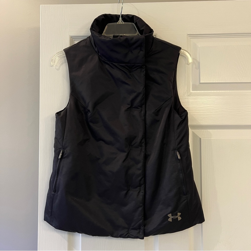 Black Under Armour ColdGear Vest Size M